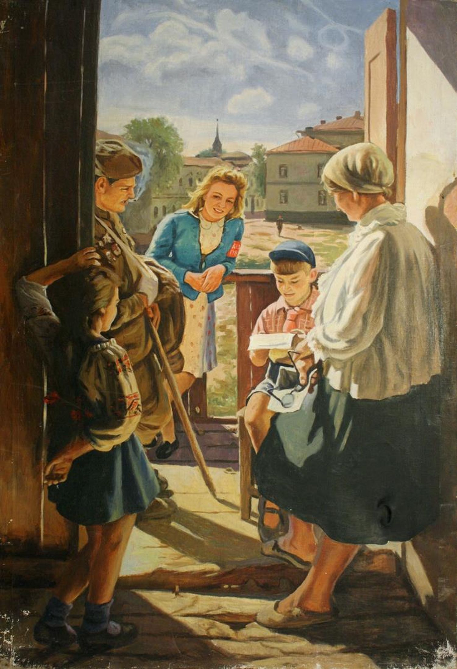 "Letter from the front (copy of A.I. Laktionov 1947)"