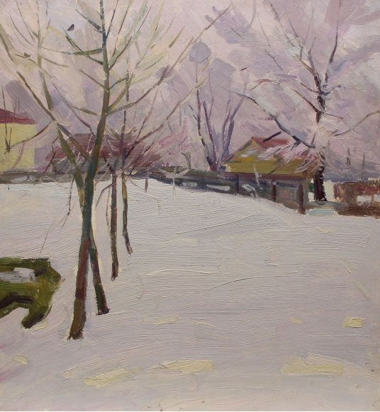 "Winter landscape"