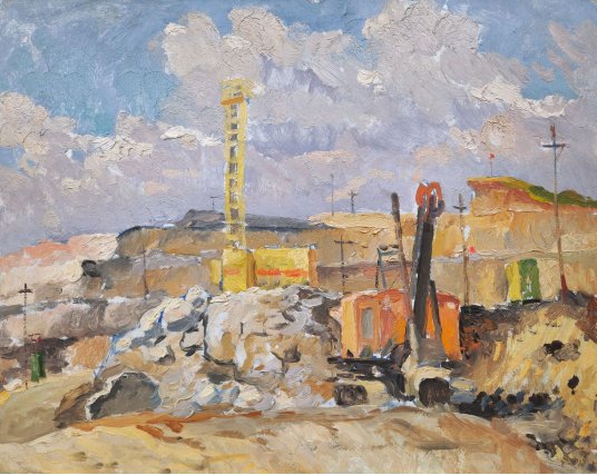 "Work in a quarry"