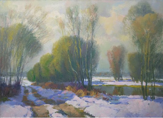 "Obolonskaya winter"