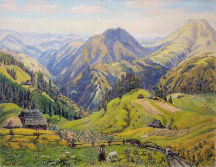"In the Carpathians"