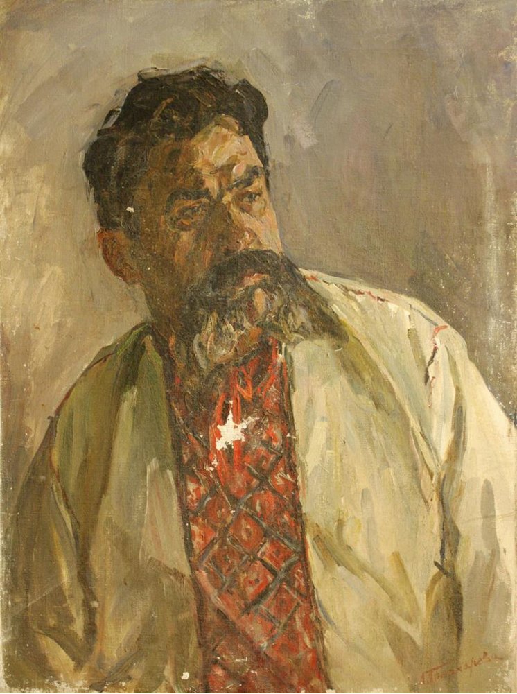 "Portrait: honored artist of USSR Kolesnik"