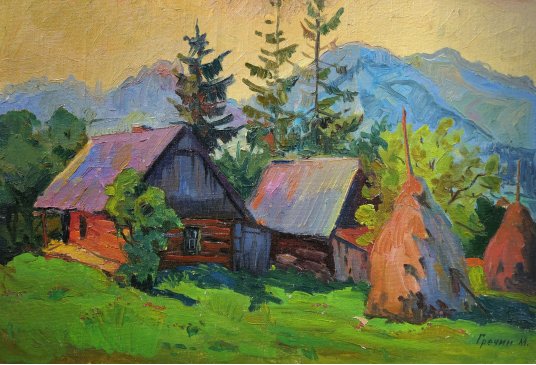 "Hut in the mountains"