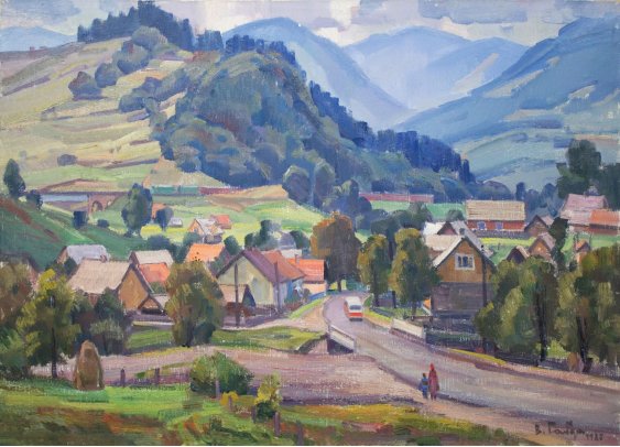 "Morning in the Carpathians"