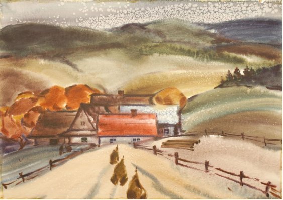 "The village in the mountains"
