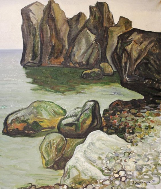"Stones on the seashore"