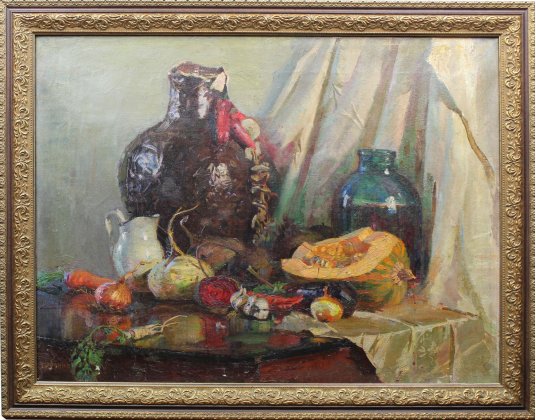 "Still life with vegetables"