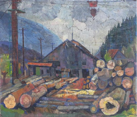 "On the collective sawmill"