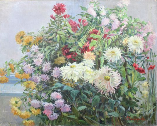 "Flowers from the garden"
