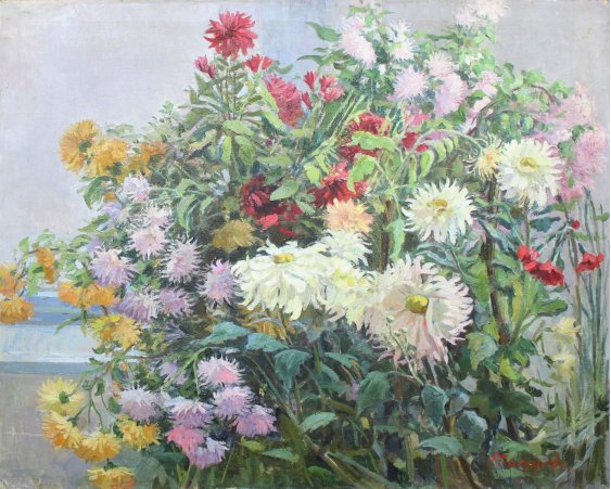 "Flowers from the garden"
