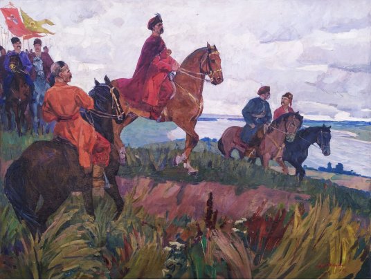 "Cossacks on a campaign"