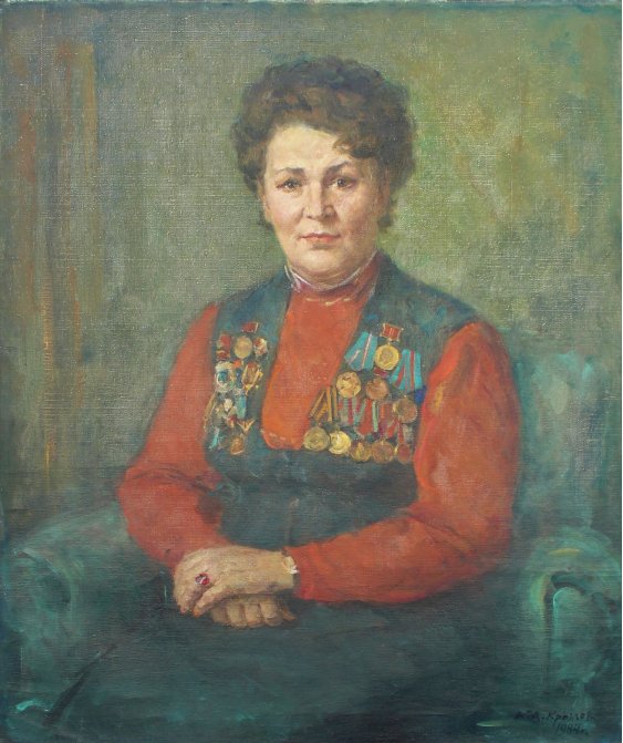 "Portrait of the G.A. Poveda"