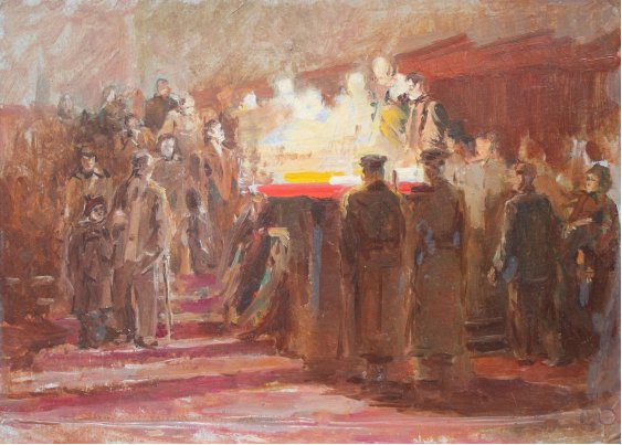 "The general's funeral"
