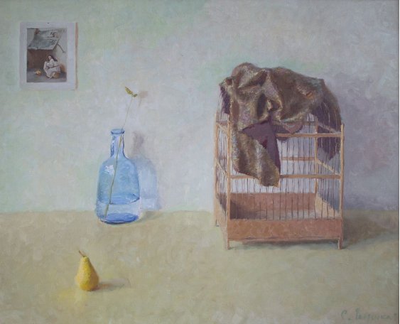 "Still life with the cage"