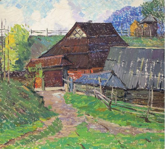 "House in the Carpathian region"