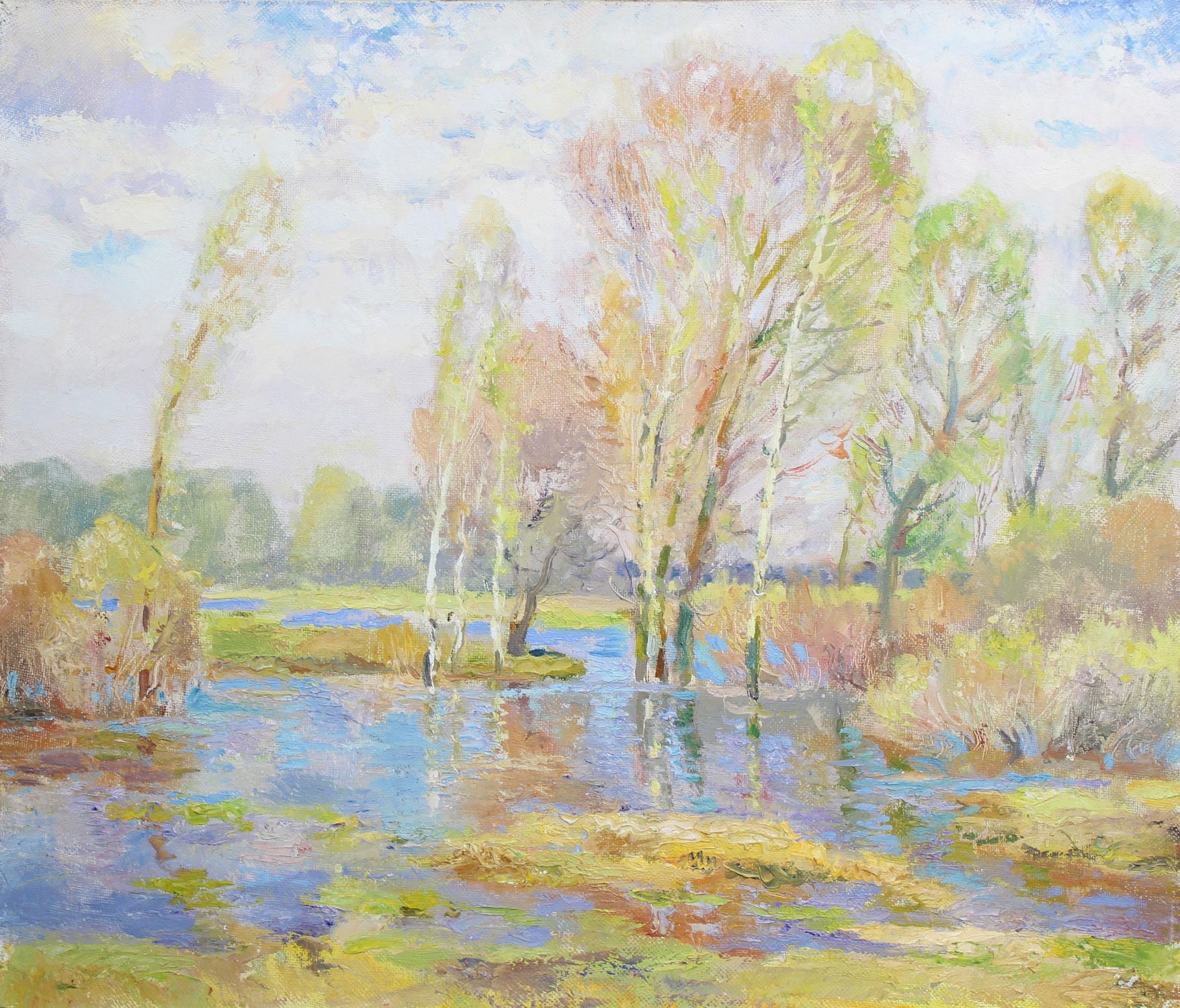 "Spring on the river"