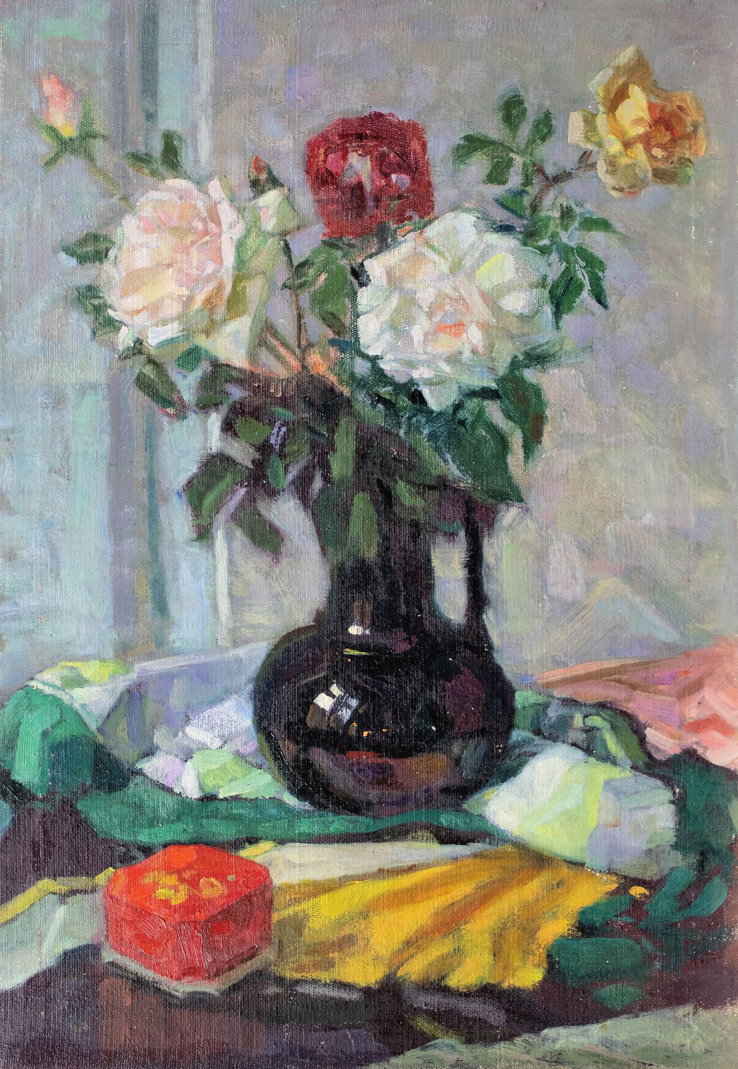 "Still life with roses"