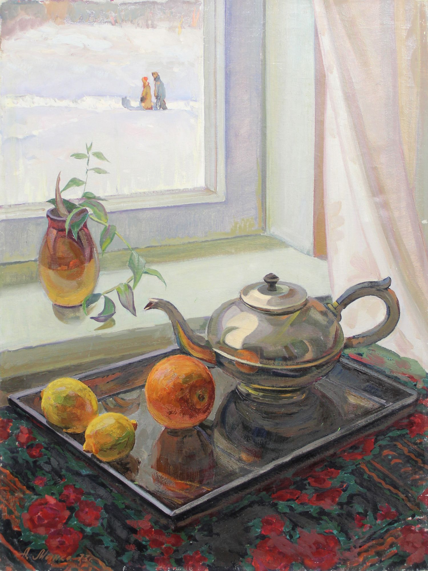 "Still life with the window"