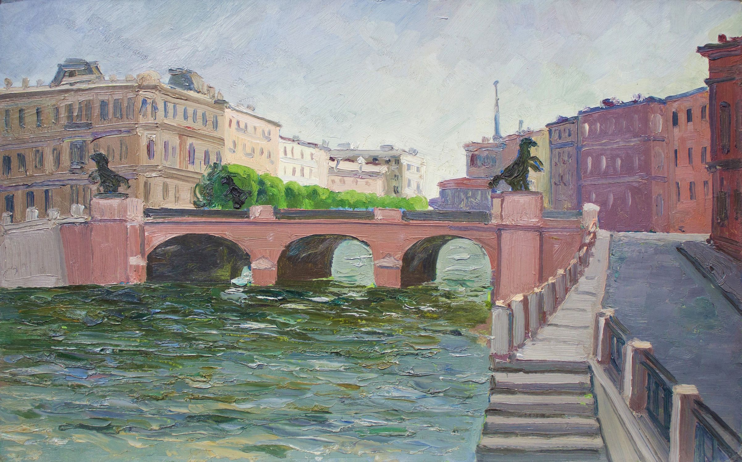 "Anichkov bridge"
