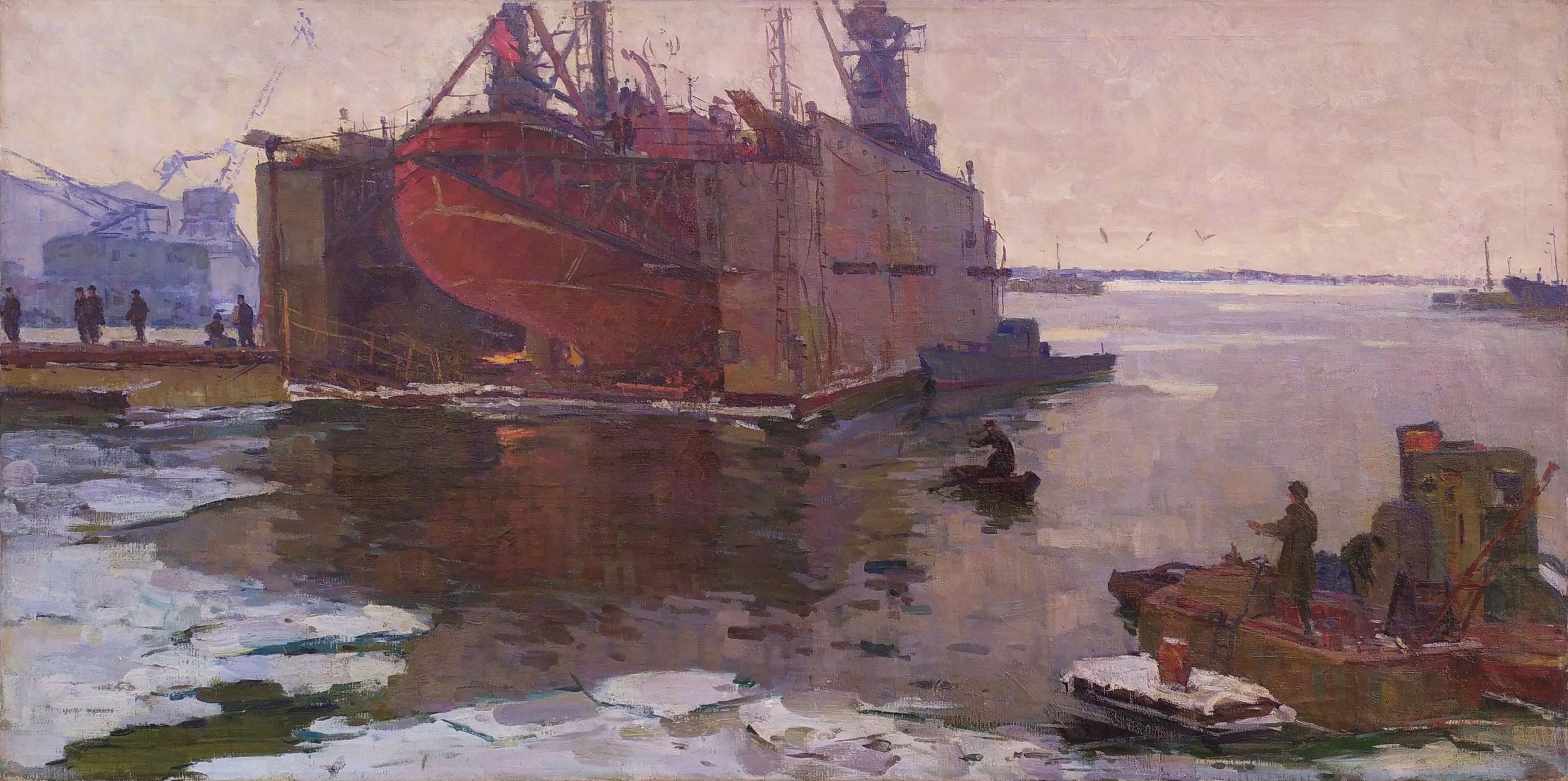 "Floating dock. Klaipeda Shipyard"