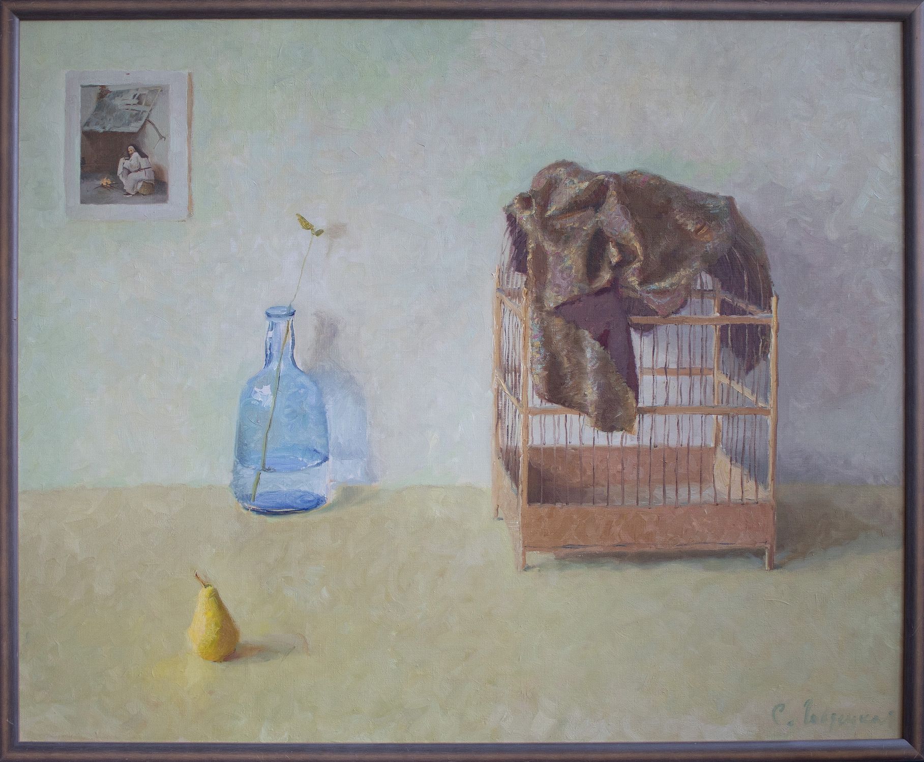 "Still life with the cage"